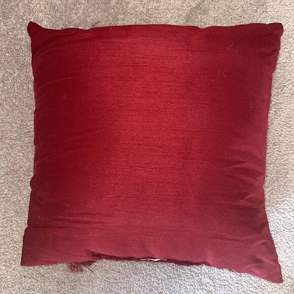 Embroidered Tassel Accent Pillow! - Picture 3 of 4